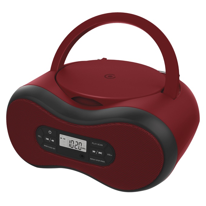 Core Innovations Portable CD Boom Box with Bluetooth, , large