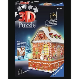 Gingerbread 3-D Puzzle, , large