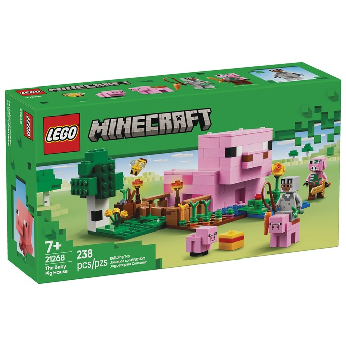 LEGO Minecraft Baby Pig House, , large