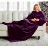 Plush Sleeved Throw, , large
