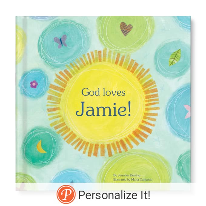 God Loves You! Personalized Book, , large