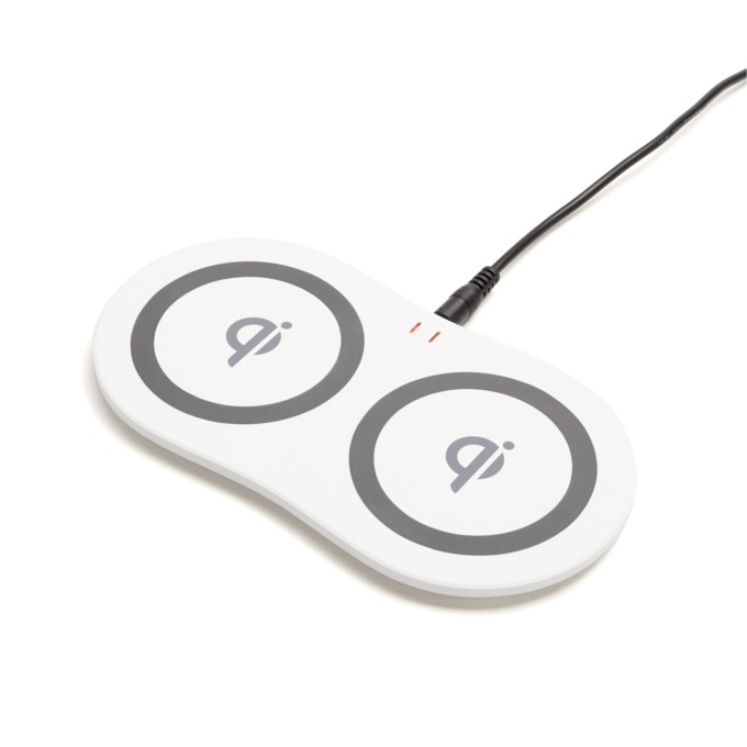 Azpen Qi Wireless Dual Charging Pad, , large