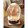 Lit Gingerbread Waterglobe, , large