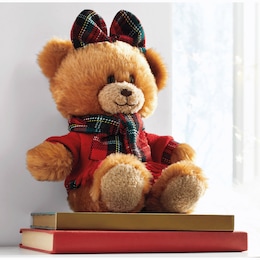Plaid Teddy Bear, , large
