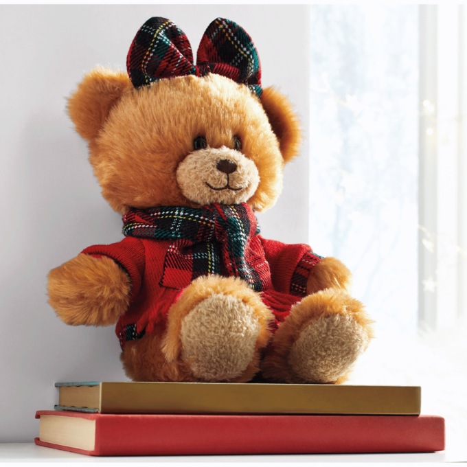 Teddy bear with scarf clearance