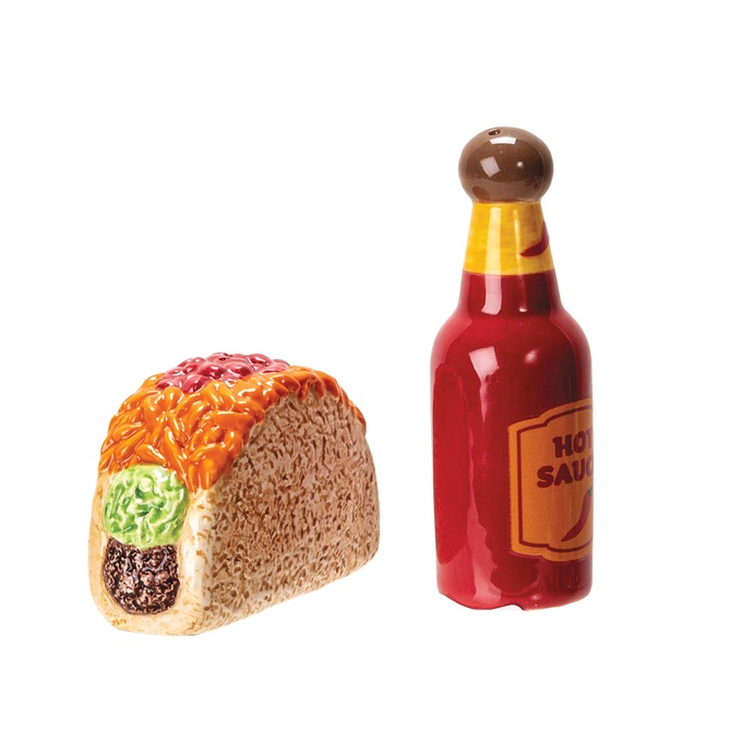 Taco Tuesday Salt & Pepper Shakers, , large