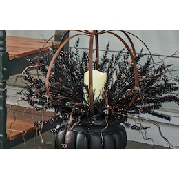 Lit Halloween Pumpkin Urn Filler, , large