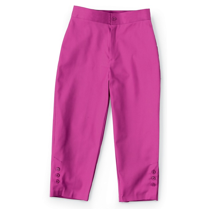 Button-Leg Capri, , large