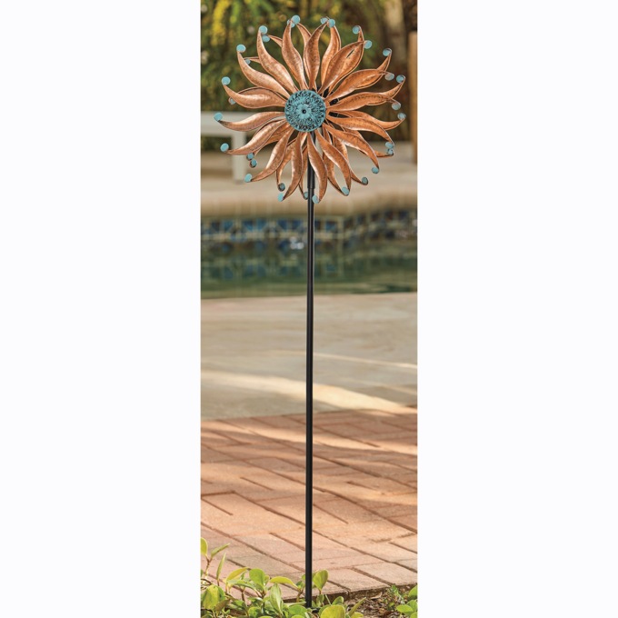 Flower Wind Spinner, , large
