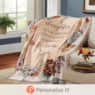 Personalized Tapestry Throw Blanket, , large