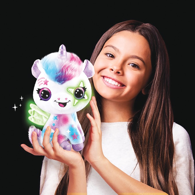 Airbrush Plush Unicorn, , large
