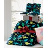 Kids Novelty Throw Blanket & Bootie Slipper Gift Set, , large