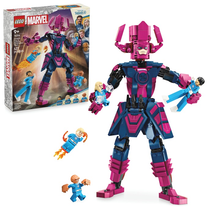 LEGO Marvel Fantastic Four vs. Galactus Construction Figure, , large