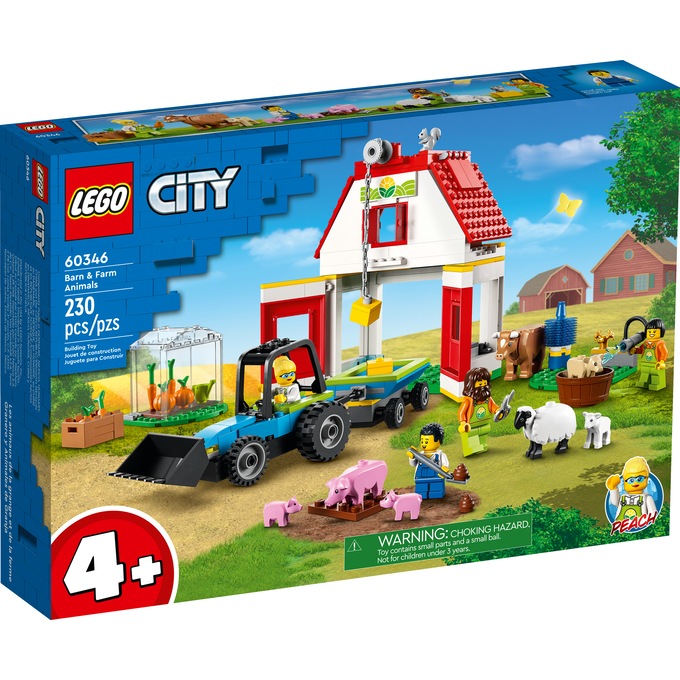 Lego City Barn & Farm Animals, , large