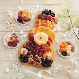 Snowman Dried Fruit Charcuterie Gift Set, , large