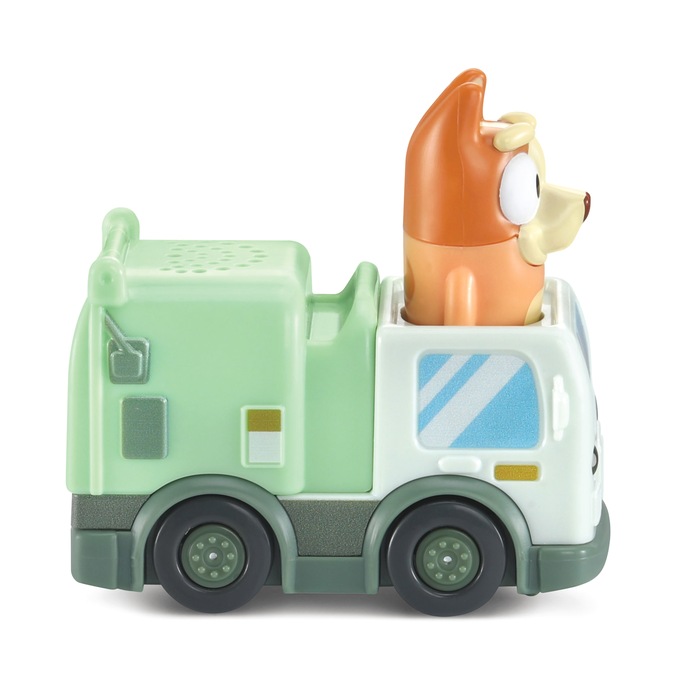 VTech Go! Go! Smart Wheels Bluey Bingo Garbage Truck, , large