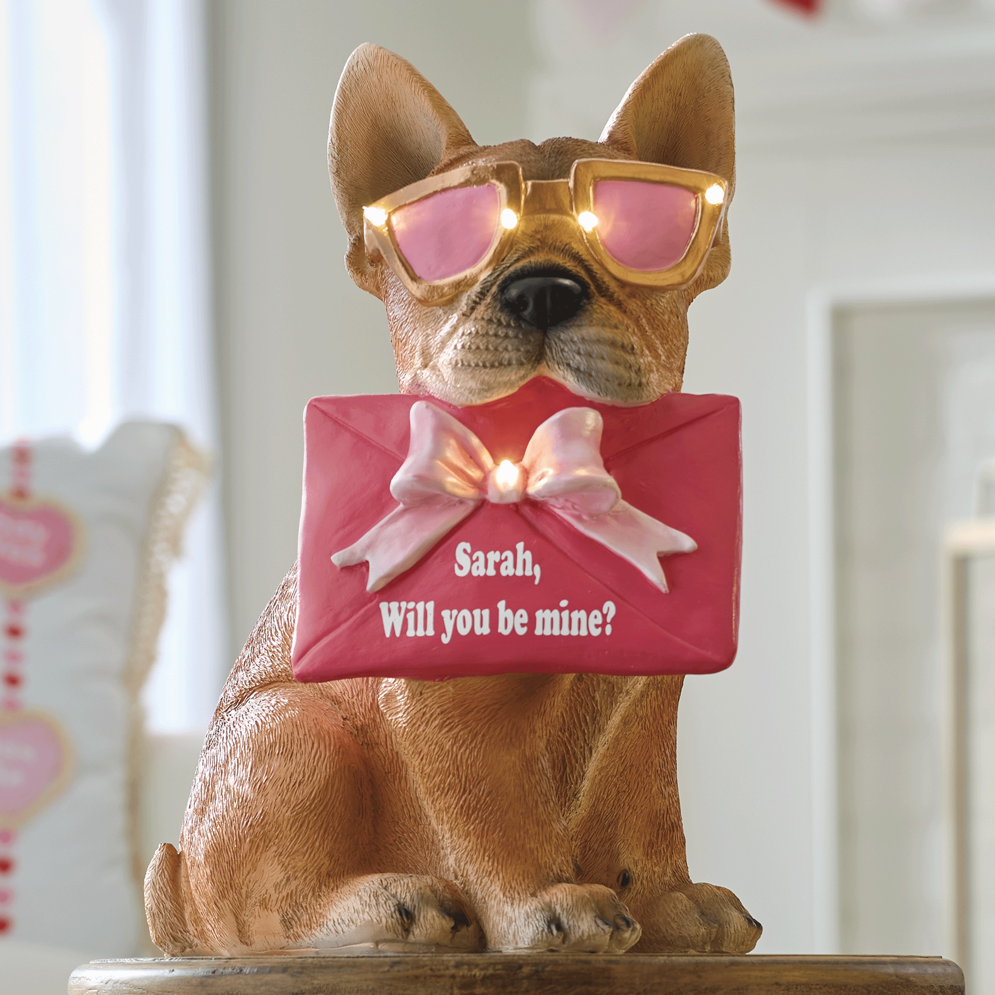 Lit Valentine Frenchie, , large