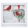 Cardinal Heart Ornament in Box, , large