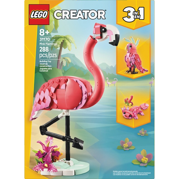 LEGO Creator 3-in-1 Pink Flamingo, , large