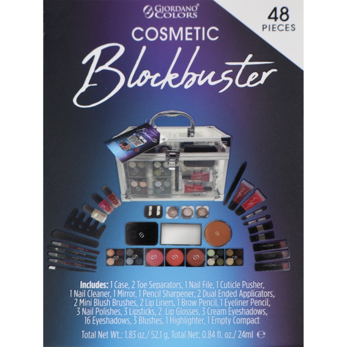 Michael Giordano 48-Piece Blockbuster Makeup Tote, , large