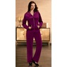 Chain Trim Velour Set, , large