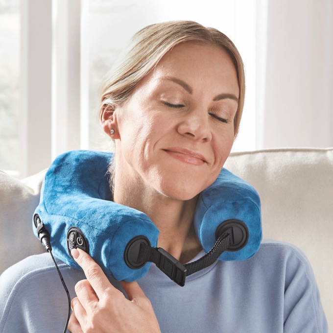Conair Massaging Neck Rest with Heat Swiss Colony