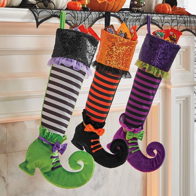 Witches&rsquo; Feet Treat Stockings - Buy All and Save, , large