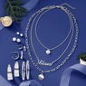 7-Piece Pendant & Earrings Set, , large