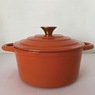 Set of 3 Cast Iron Dutch Ovens with Lids, Multi, large