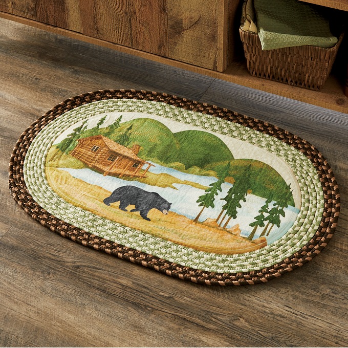 Lodge Braided Mat - 20" X 30", , large