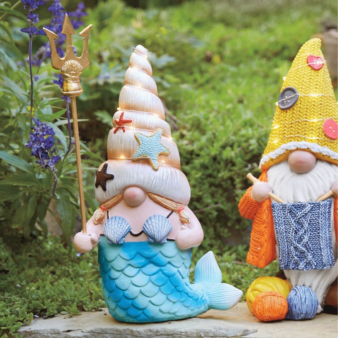 Solar Fun Garden Gnome, , large