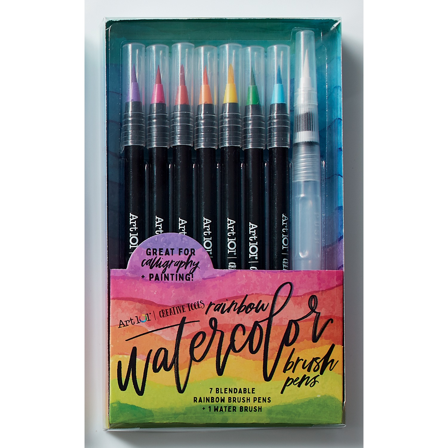 Art 101 3Pack Watercolor Brush Pens Swiss Colony