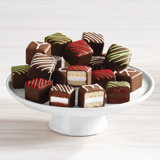 Sugar-Free 'Merry Christmas' Petits Fours, , large