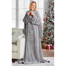Plush Sleeved Throw, , large