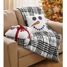 Novelty Plush Throw and Pillow Set, , large