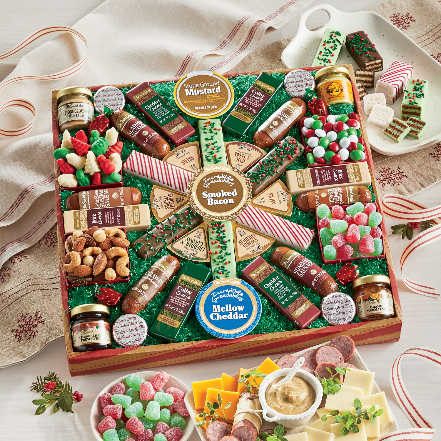 Bread Cheese Swiss Colony