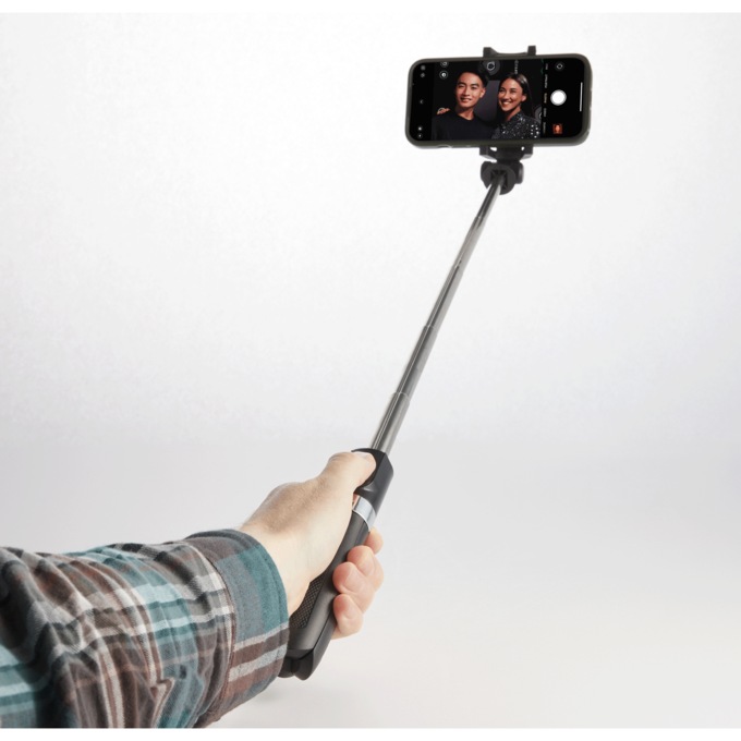 3-In-1 Selfie Stick Tripod with Remote, , large