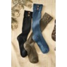 Britts Knits 3-pk. Boot Socks, Black Blue Green, large