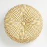 Round Gingham Pillow, , large
