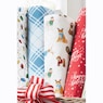 Holiday Print 2-Pack Flannel Sheet Set, , large