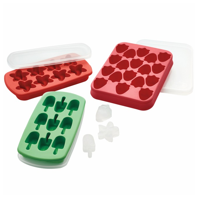 Spring Shaped Ice Cube Trays, , large