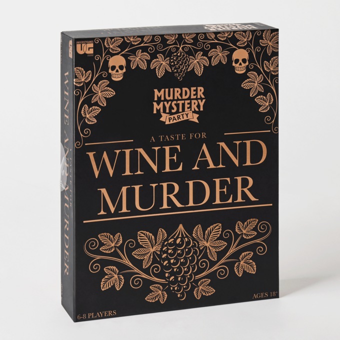 Murder Mystery: A Taste for Wine and Murder, , large