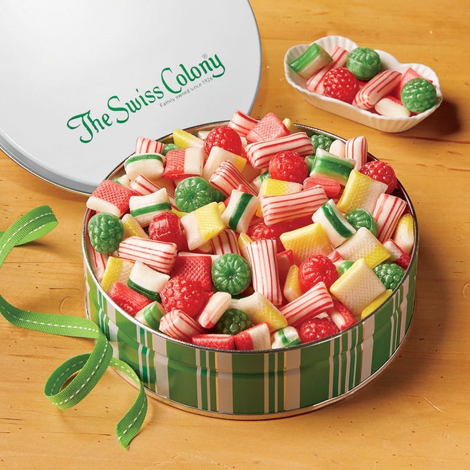 shalom〜♬CANDY RIBBONS TEE / black Sugar-Free Holiday Mix | Swiss Colony