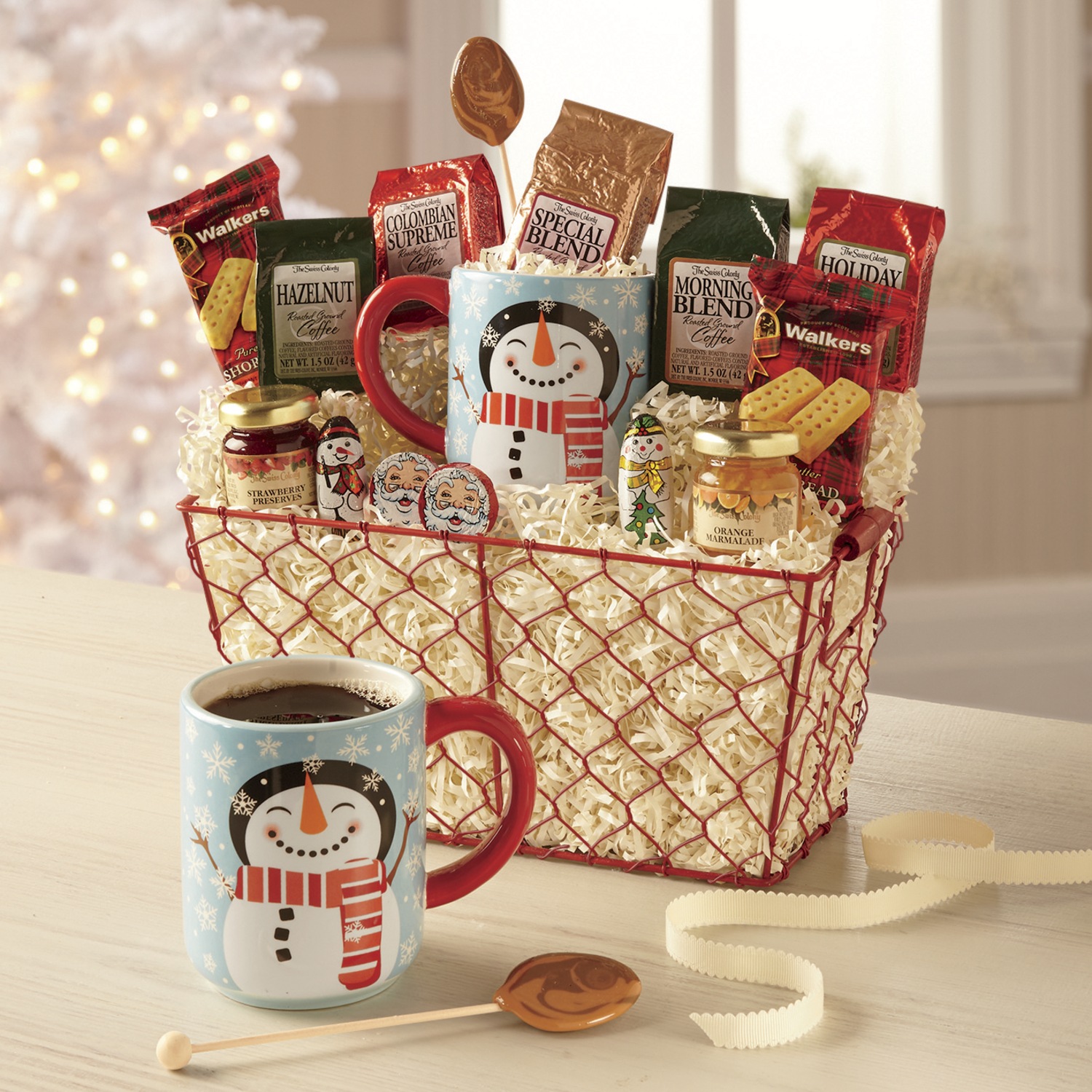 Coffee Basket Swiss Colony