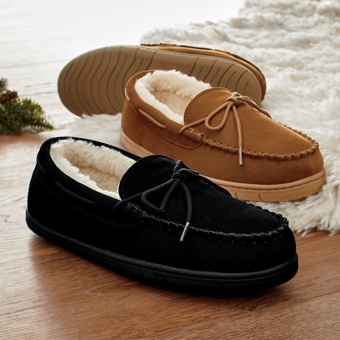 Men&#39;s Suede Moccasin, , large