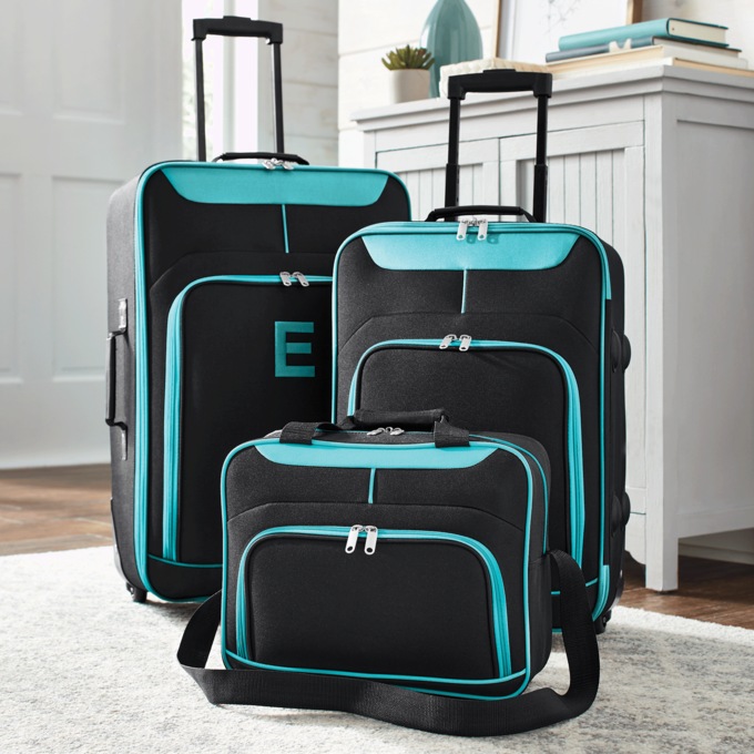 3 Piece Soft Sided Luggage Set Swiss Colony