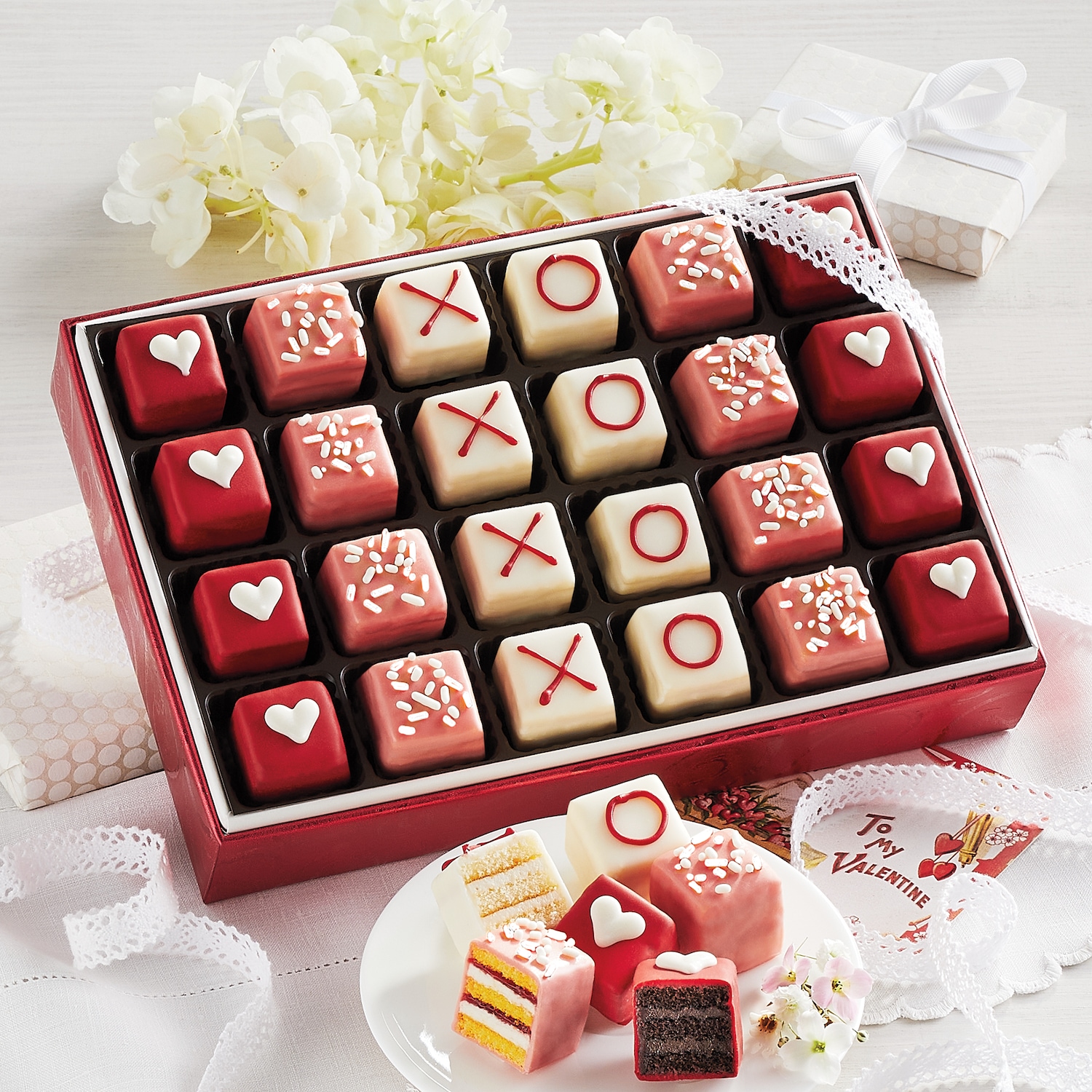 Valentine Petits Fours | Swiss Colony