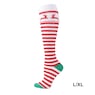 3-Pack Moderate Compression Christmas Socks, , large