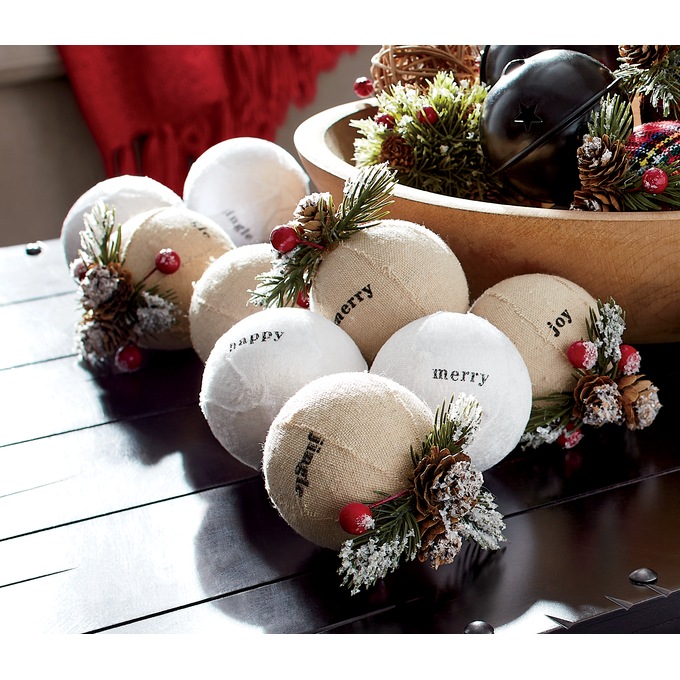 Holiday Ball Bowl Filler, , large