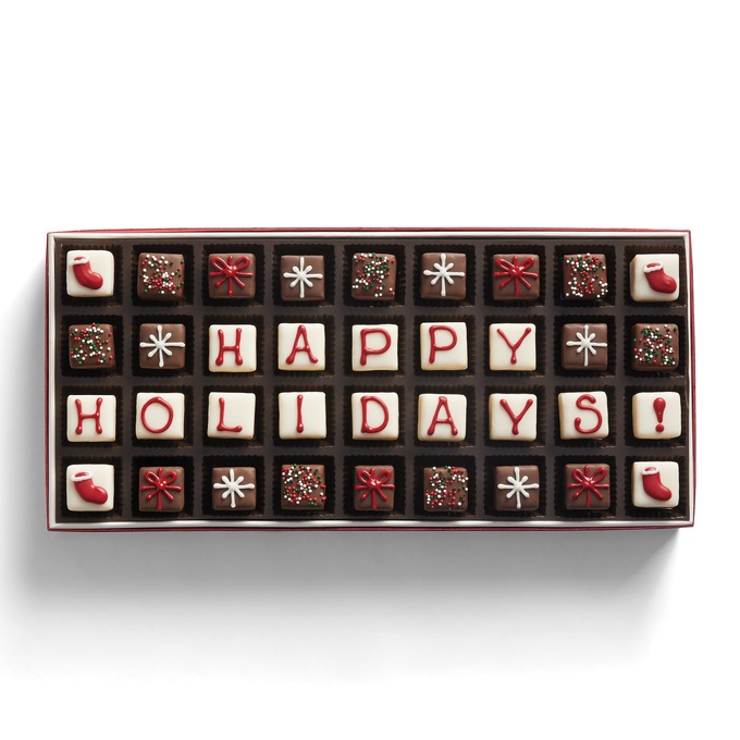 Happy Holiday Petits Fours - Delivery Included, , large